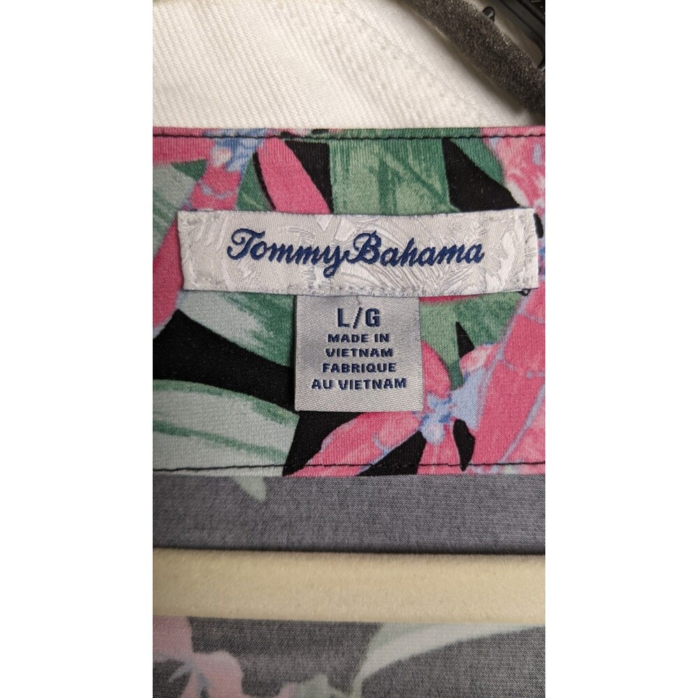 Tommy Bahama Women's Orchid Isle Faux Wrap Dress Tropical Classic Vacation Large - Picture 14 of 16